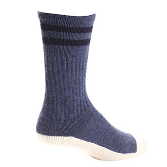 Pro Feet Postal Approved Cushioned Crew Health Socks - Small