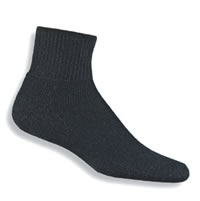 Thorlo Postal Approved Black Ankle - Small