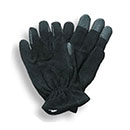 Black Leather Super Grip Gloves for Letter Carriers and Moto