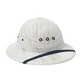 Sun Helmet with Woven Mesh for Letter Carriers and Motor Vehicle Service Operators