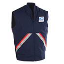 Postal Insulated Vest for Men Letter Carriers and Motor Vehi