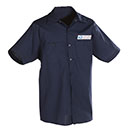 Postal Uniform Shirt, Poplin Short Sleeve for Mail Handlers