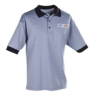Postal Uniform Shirt Womens Polo Short Sleeve for Window Clerks